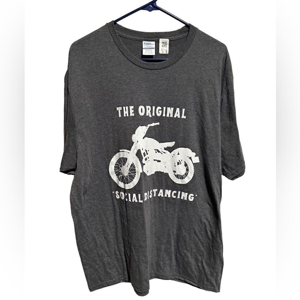 Motorcycle Graphic T-shirt, Size XL